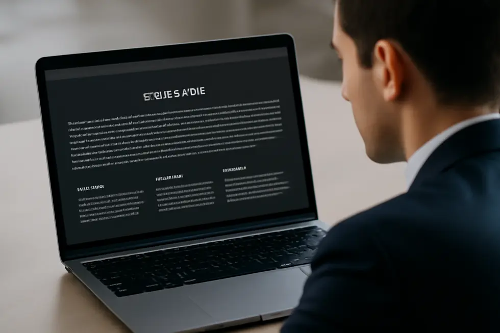 A website footer highlighting the core components of a copyright notice: symbol, year, and owner name.