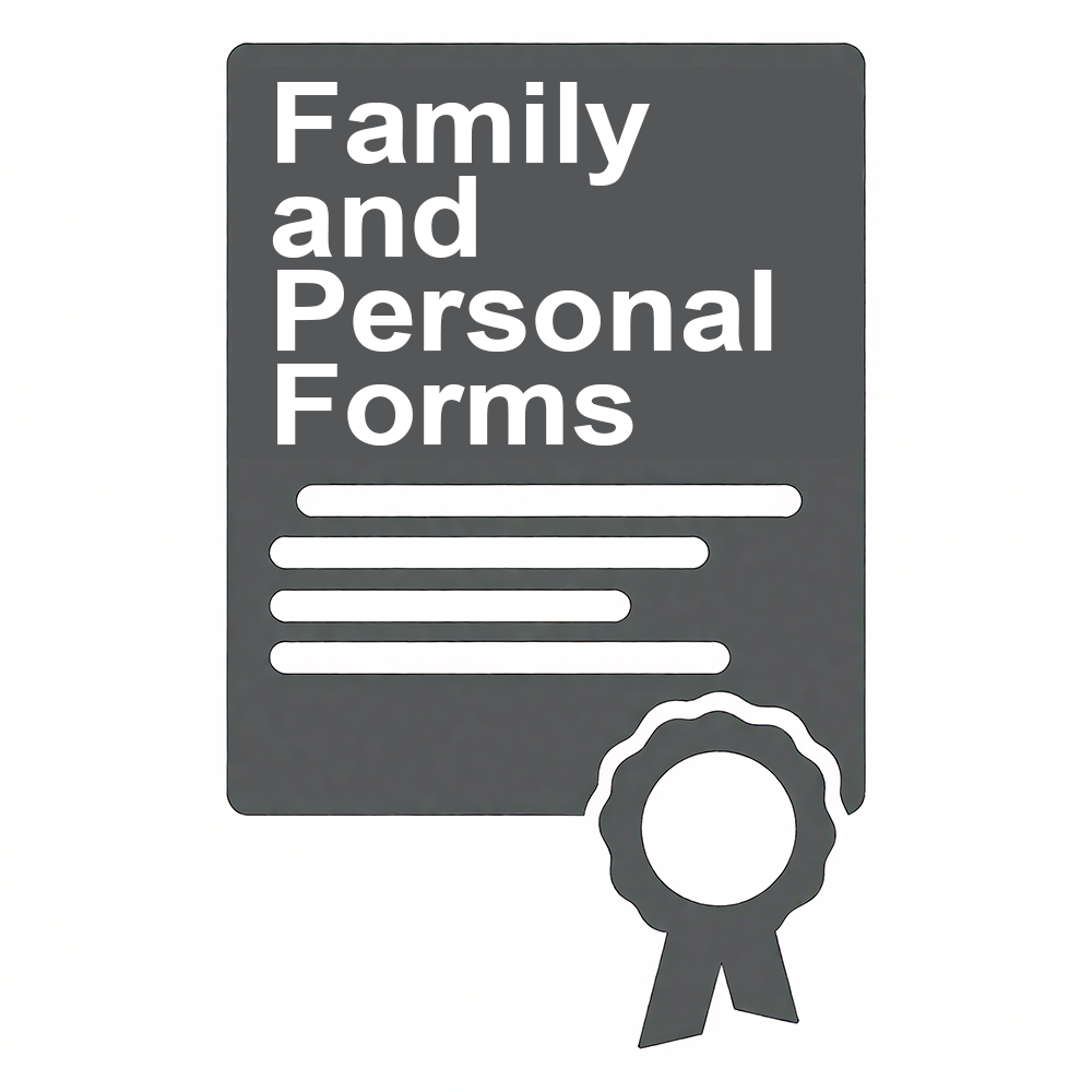 Family and Personal Forms