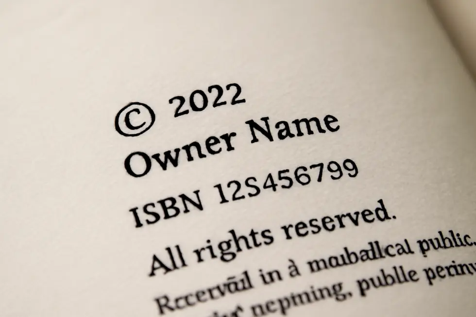 The copyright page displaying key legal elements such as the © symbol, publication year, copyright owner, rights statements, and ISBN.