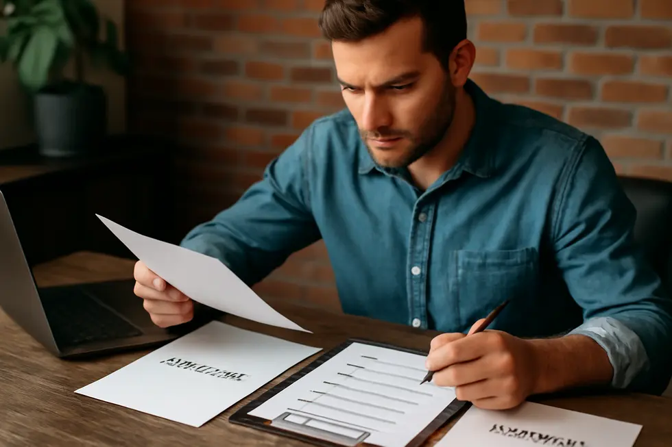A business owner performing a comprehensive trademark search to confirm name eligibility before branding in the US.