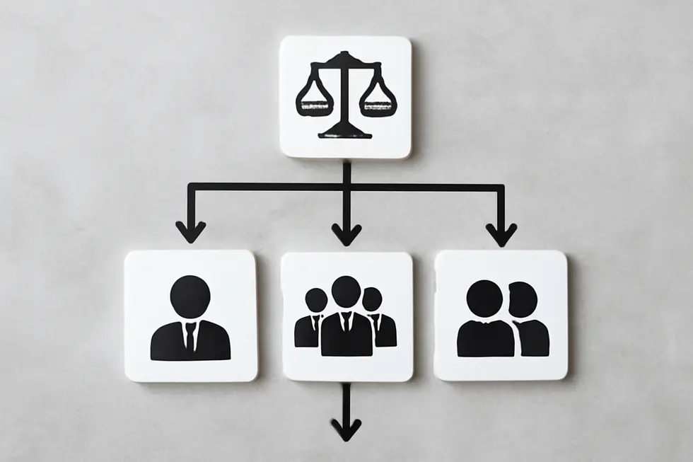 Visual comparison of the primary legal structures available for business entities.