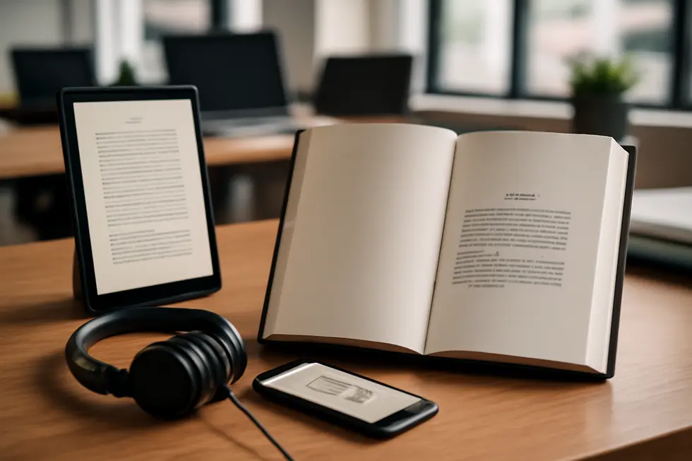 A book open to the copyright page illustrating the key components of the copyright notice essential for business owners.