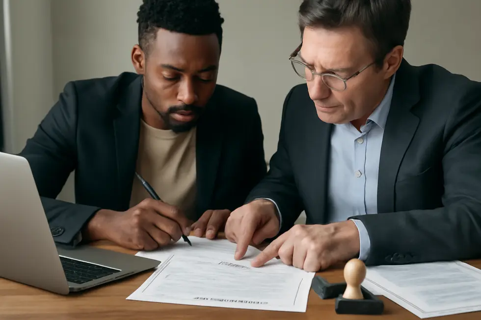 Explaining the limitations of copyright protection regarding artist names to a business owner.