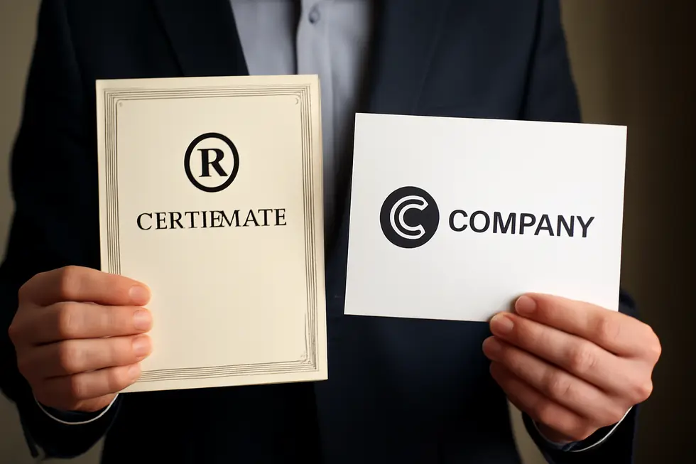 A business registration environment illustrating legal restrictions on identical company names.