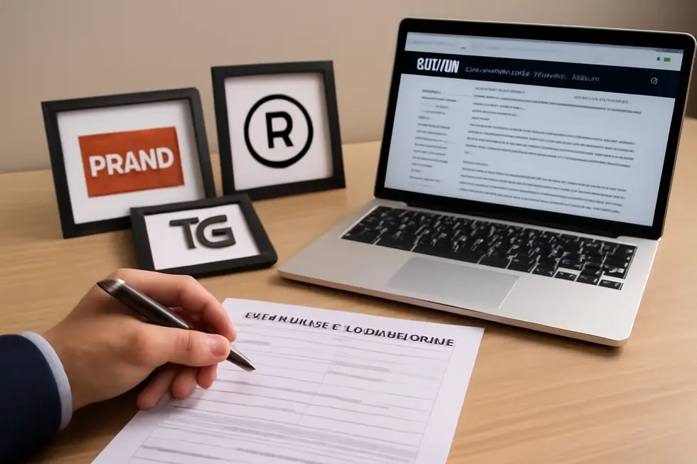 Illustrates the clear distinction between branding elements and the legal safeguards provided by trademarks.
