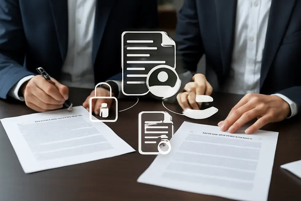 Business owner engaged in understanding the exclusive scope of copyright distribution rights with legal counsel.